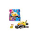 Spin Master Paw Patrol Mighty Kinofilm - Basis Fahrzeug von Rubble mit Welpenfigur, Spielfahrzeug