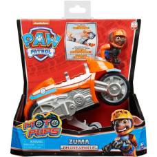 Spin Master Paw Patrol Moto Pups Zumas Motorrad, Spielfahrzeug(orange/silber, mit Spielfigur)