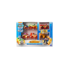 Spin Master Paw Patrol True Metal Spark Geschenkset, Spielfahrzeug(mit sechs Metall-Fahrzeugen, Maßstab 1:55)