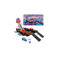 Spin Master Paw Patrol: Der Mighty Kinofilm, Marine Hauptquartier Spielset, Spielfahrzeug(mit Chase Spielfigur und Superhelden-Fahrzeug)