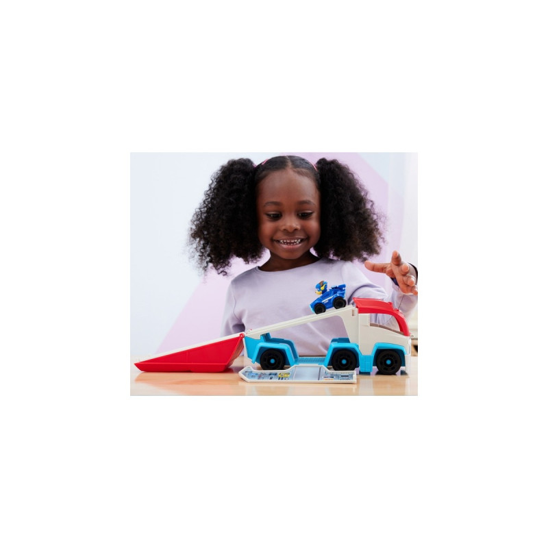 Spin Master Paw Patrol: Der Mighty Kinofilm, Pup Squad Patroller Teamfahrzeu, Spielfahrzeug(mit Chase-Spielzeugauto, Spielzeug)