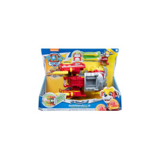Spin Master Paw Patrol, Mighty Pups Super Paws - Marshalls Powered Up Fahrzeug, Spielfahrzeug(Verwandlungsfähiges Fahrzeug mit Figur)