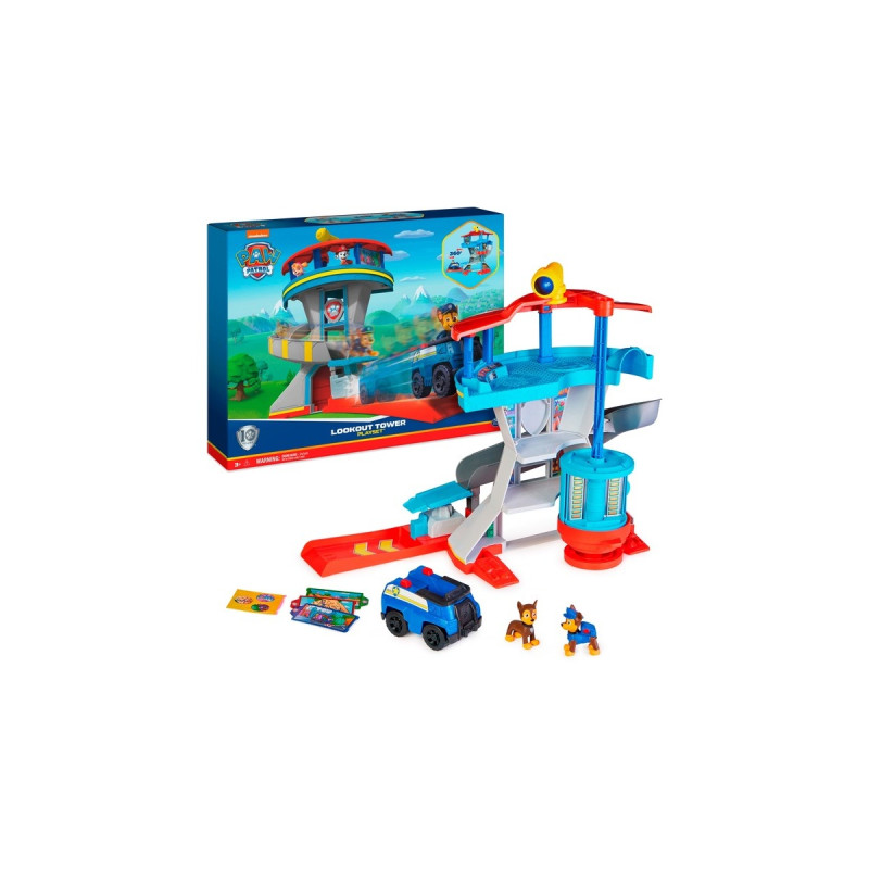 Spin Master Paw Patrol - Lookout Tower Hauptquartier Spielset, Kulisse