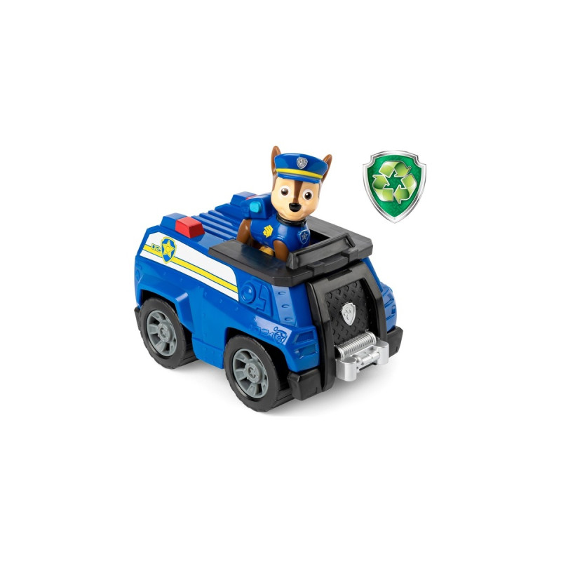 Spin Master Paw Patrol - Polizei-Fahrzeug mit Chase-Figur, Spielfahrzeug(blau)