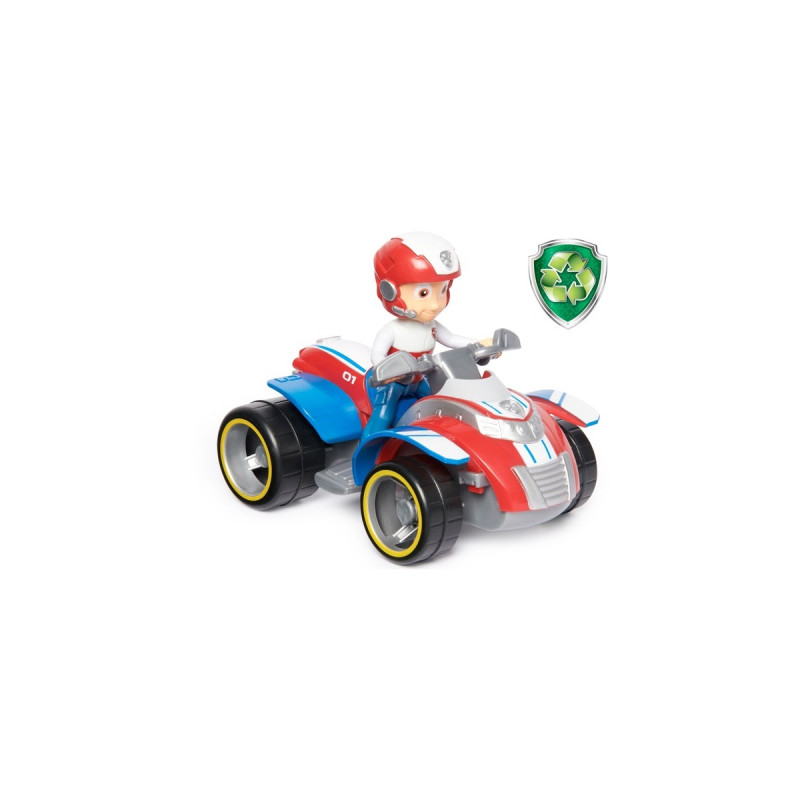 Spin Master Paw Patrol - Rettungs-Quad mit Ryder-Figur, Spielfahrzeug