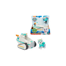 Spin Master Paw Patrol - Schneemobil mit Everest-Figur, Spielfahrzeug(grau)
