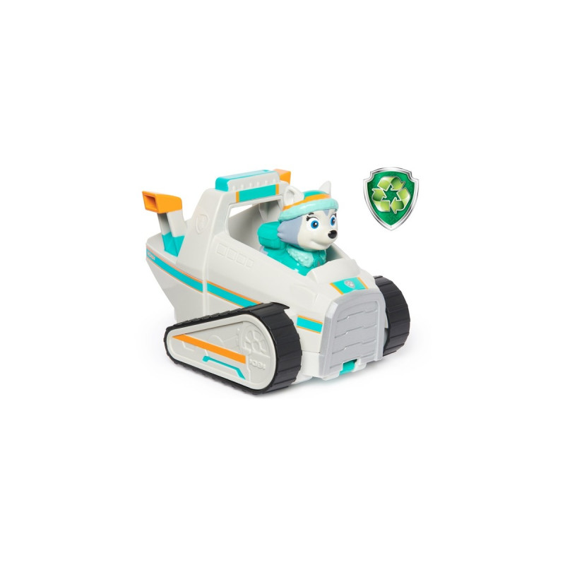 Spin Master Paw Patrol - Schneemobil mit Everest-Figur, Spielfahrzeug(grau)