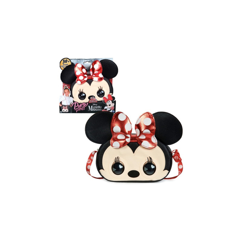 Spin Master Purse Pets Disney Minnie Mouse , Tasche(beige/rot)