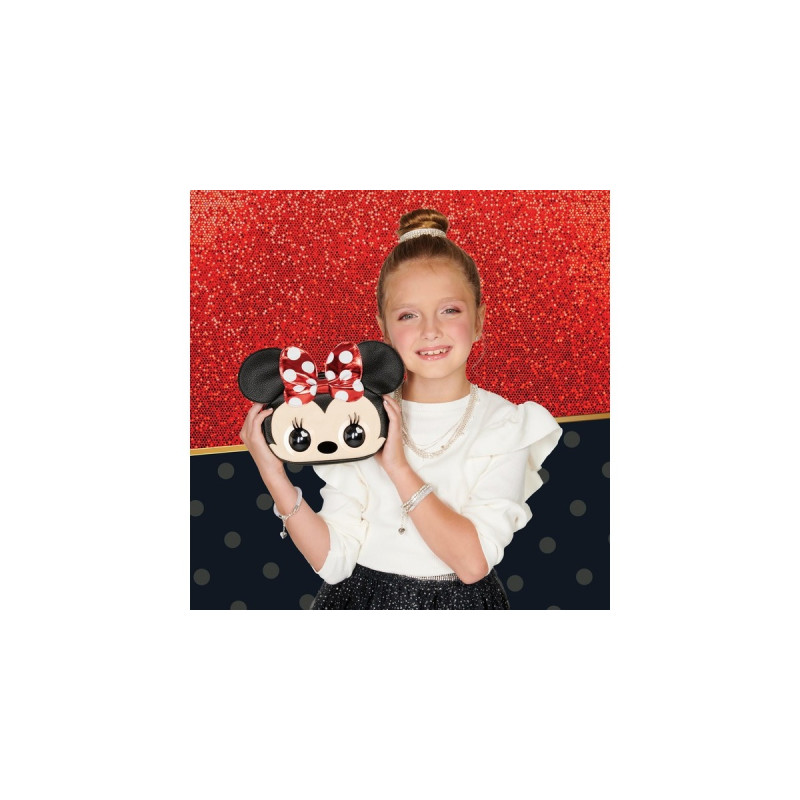 Spin Master Purse Pets Disney Minnie Mouse , Tasche(beige/rot)