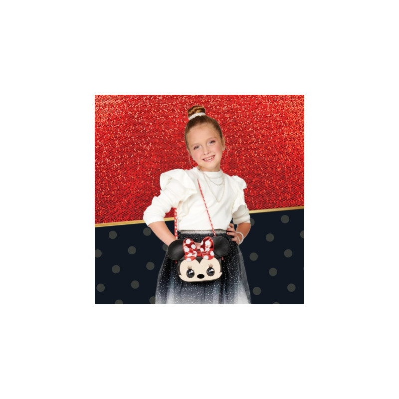 Spin Master Purse Pets Disney Minnie Mouse , Tasche(beige/rot)