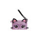 Spin Master Purse Pets Wristlet Kätzchen , Tasche(pink/schwarz (glänzend))