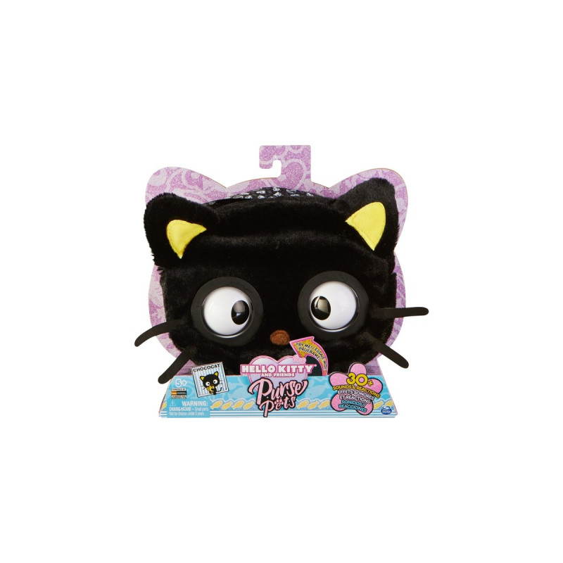 Spin Master Purse Pets - Chococat, Tasche(schwarz)