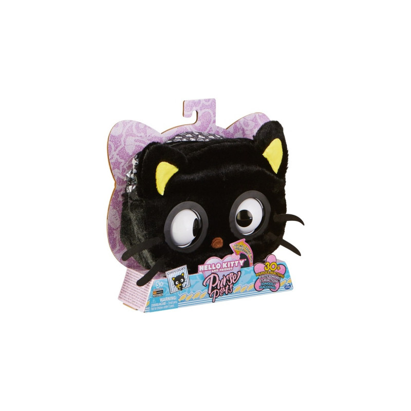 Spin Master Purse Pets - Chococat, Tasche(schwarz)