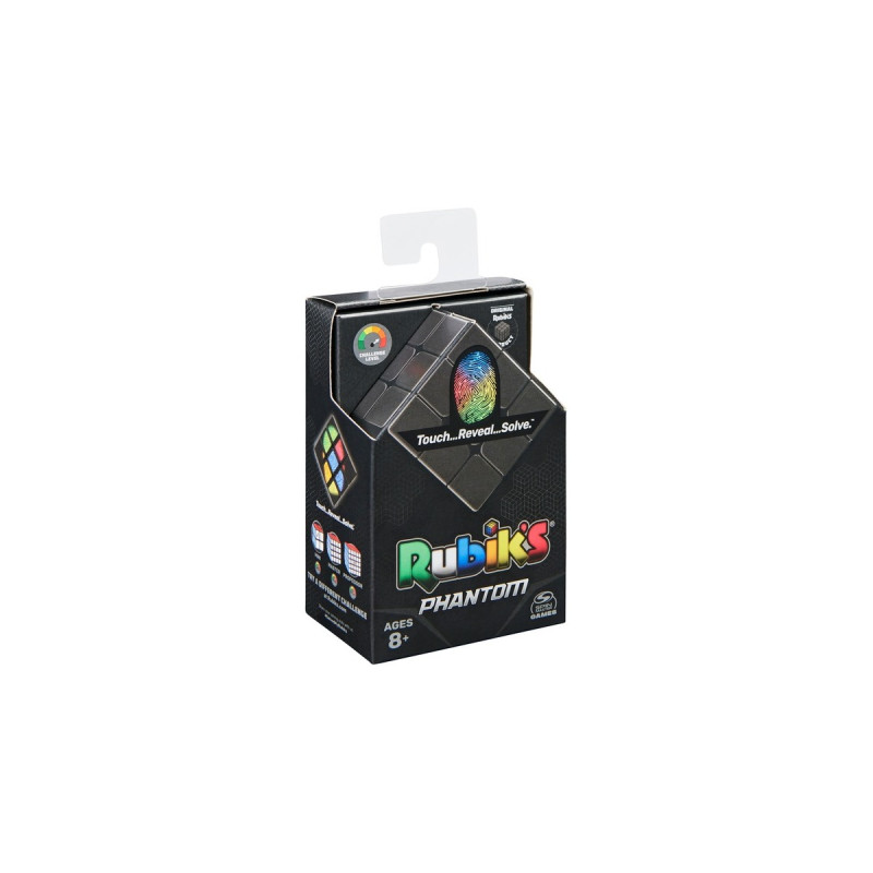 Spin Master Rubik’s Phantom Cube 3x3 Zauberwürfel , Geschicklichkeitsspiel
