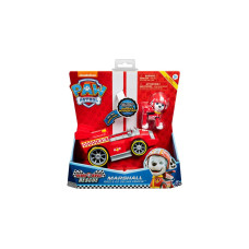 Spin Master Spin Master - Paw Patrol - Ready, Race, Rescue, Marshalls Race & Go Deluxe Basis Fahrzeug, Spielfahrzeug(mit Figur)