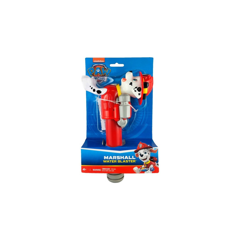 Spin Master Swimways - Paw Patrol Wasserspritzpistole im Marshall Design, Wasserspielzeug