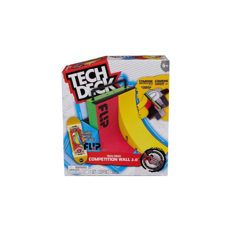 Spin Master Tech Deck X-Connect Starter-Set - Competition Wall 2.0, Geschicklichkeitsspiel