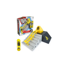 Spin Master Tech Deck X-Connect Starter-Set - Pyramid Shredder Rampenset, Spielfahrzeug(mit einem Fingerboard)