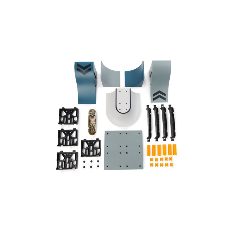 Spin Master Tech Deck X-Connect Starter-Set - Speedway Hop Rampenset, Spielfahrzeug(mit einem Fingerboard)