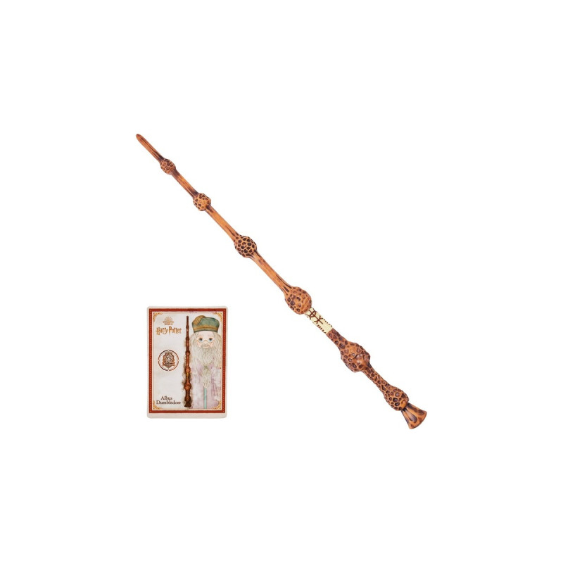 Spin Master Wizarding World Albus Dumbledore Zauberstab, Rollenspiel(mit Zauberspruch-Karte)