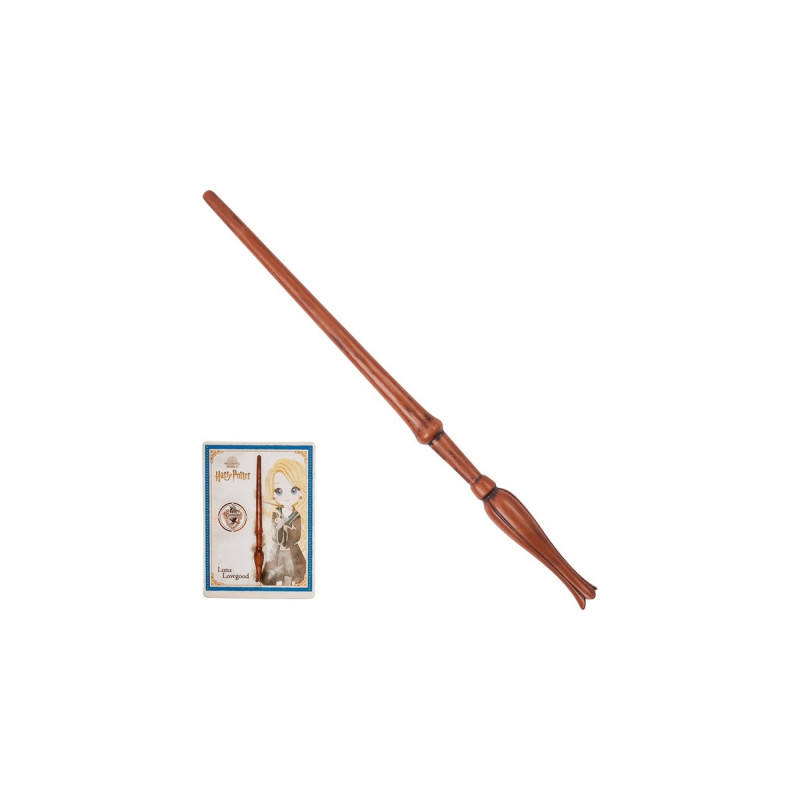 Spin Master Wizarding World Harry Potter, Luna Lovegood Zauberstab, Rollenspiel(mit Zauberspruch-Karte)