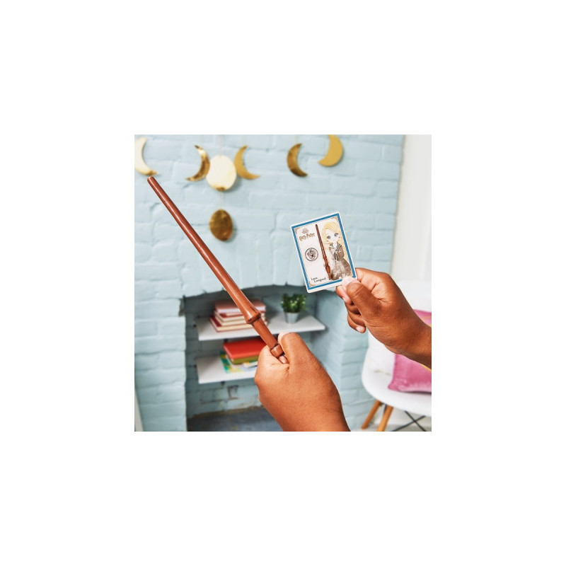 Spin Master Wizarding World Harry Potter, Luna Lovegood Zauberstab, Rollenspiel(mit Zauberspruch-Karte)