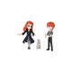 Spin Master Wizarding World Harry Potter - Ron Weasley und Ginny Weasley, Spielfigur(7,6 cm Sammelfiguren)