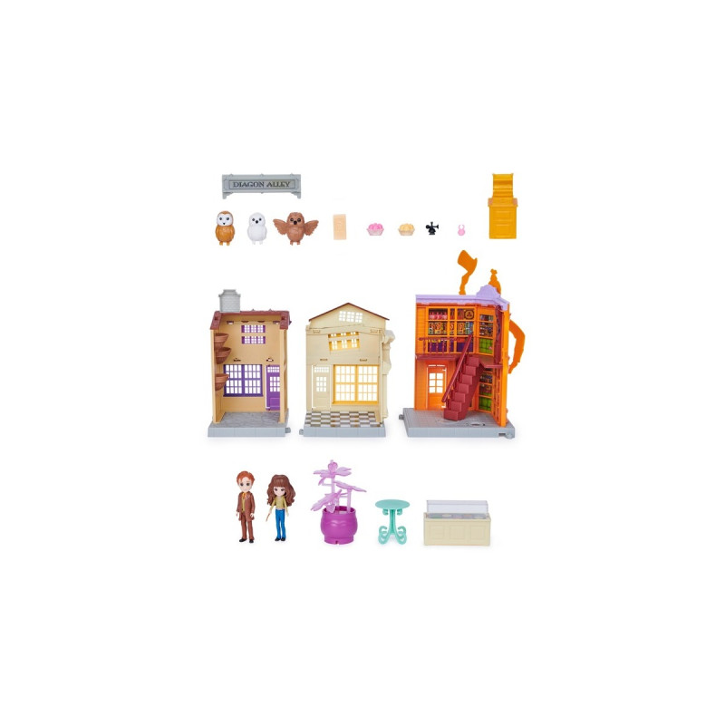 Spin Master Wizarding World Harry Potter - Winkelgasse Spielset, Spielfigur(Mit Licht und Sound )