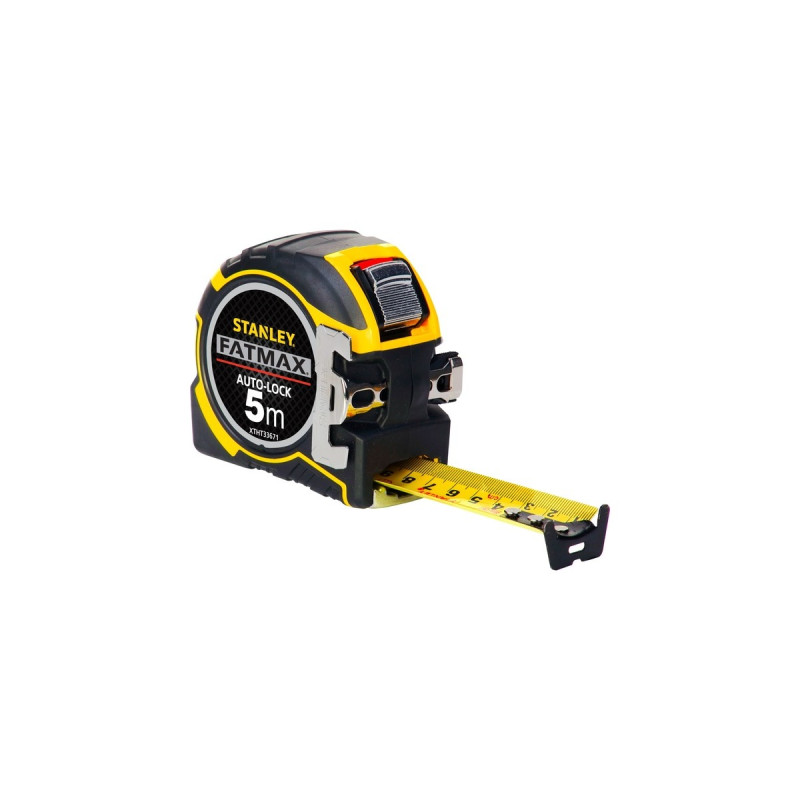 Stanley Bandmaß FatMax PRO Autolock, 5 Meter(schwarz/gelb, 32mm)