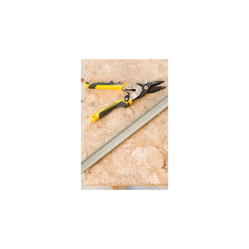 Stanley Blechschere FatMax ERGO gerade(schwarz/gelb, 250mm)