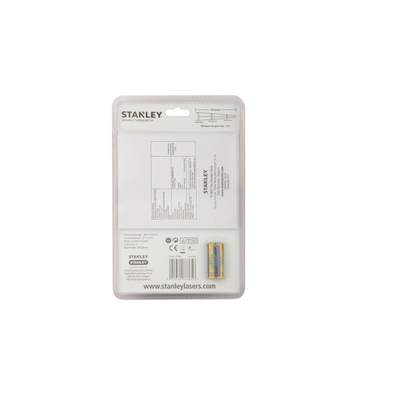 Stanley Infrarot-Thermometer STHT0-77365(von -38°C bis 520°C)