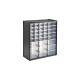 Stanley Kleinteilemagazin 1-93-981, Werkzeugbox(schwarz/transparent, 39 Schubladen)