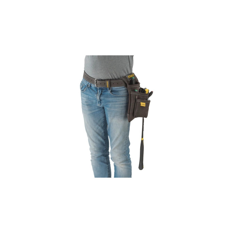 Stanley Lederguertel, Werkzeuggürtel(braun)