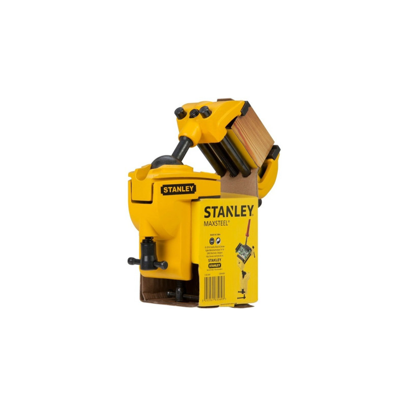 Stanley Multiachsen-Schraubstock MaxSteel(gelb/schwarz)