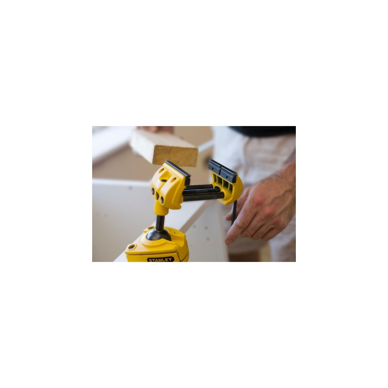 Stanley Multiachsen-Schraubstock MaxSteel(gelb/schwarz)