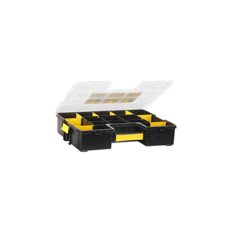 Stanley Organizer SortMaster, Werkzeugkiste(schwarz/gelb, 17 Fächer)