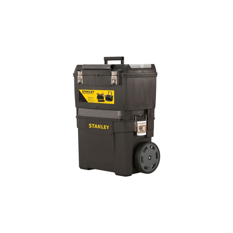 Stanley Rollende Werkstatt, Werkzeugwagen(schwarz/gelb, mit Trolley-Griff)