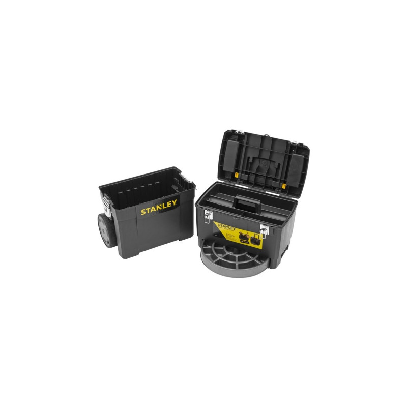 Stanley Rollende Werkstatt, Werkzeugwagen(schwarz/gelb, mit Trolley-Griff)