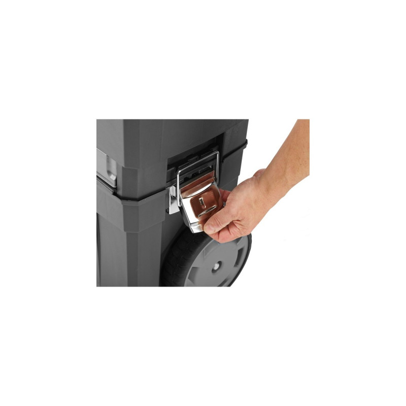 Stanley Rollende Werkstatt, Werkzeugwagen(schwarz/gelb, mit Trolley-Griff)