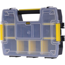 Stanley Sortmaster Mini stapelbar, Werkzeugbox(schwarz/transparent)