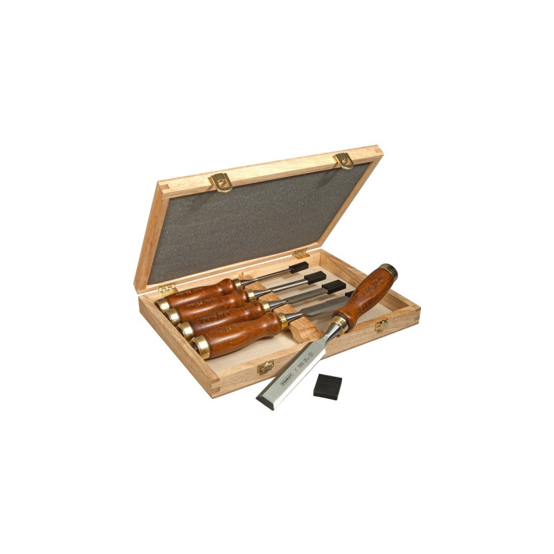 Stanley Stechbeitel-Set Bailey, 5-teilig(holz)