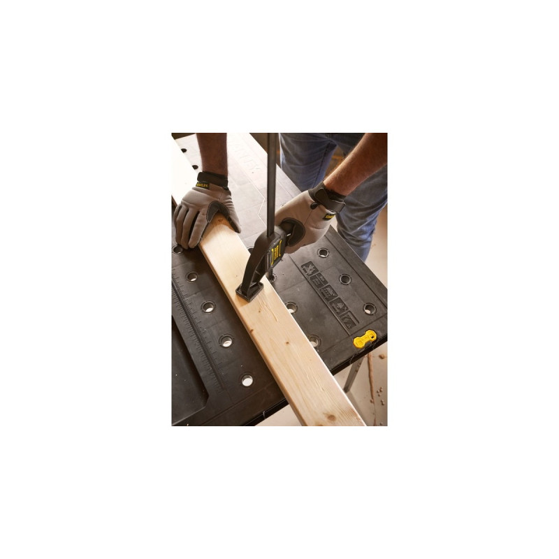 Stanley Tragbare Werkbank Essential(schwarz, bis 320kg belastbar)