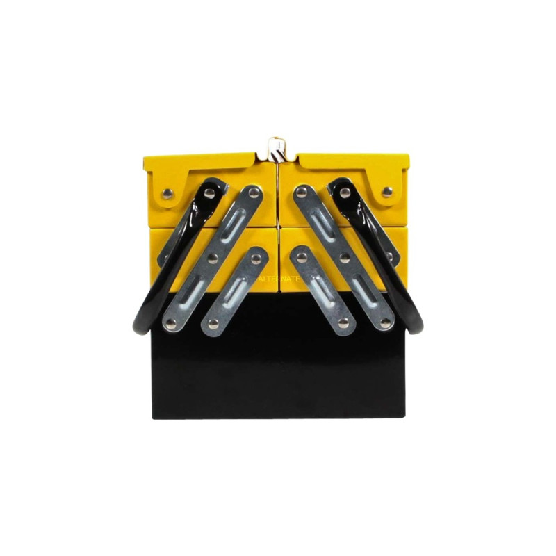 Stanley Werkzeugbox Metall, Werkzeugkiste(schwarz/gelb)