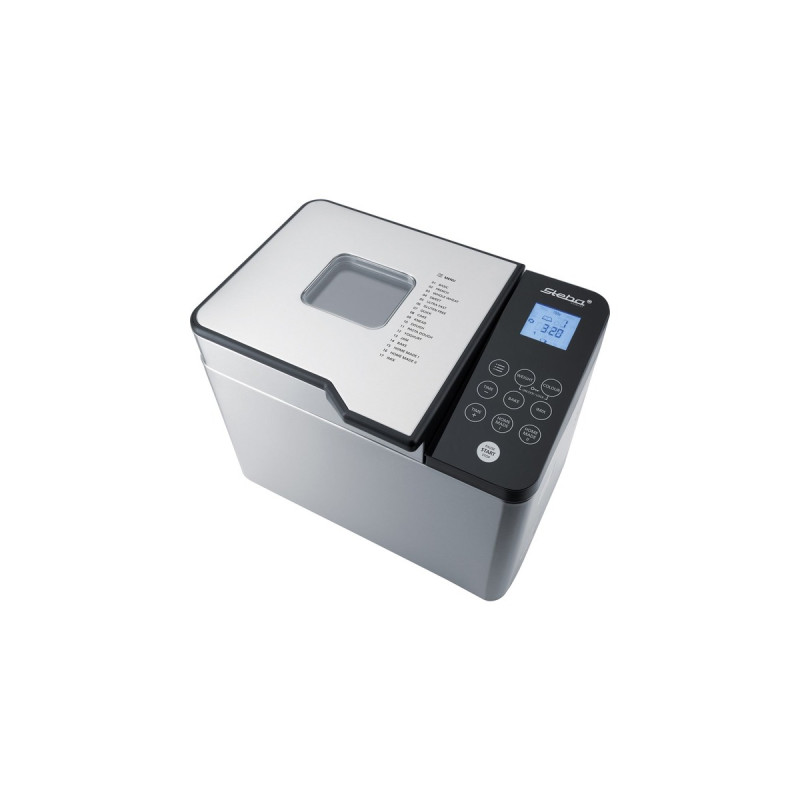 Steba Brotbackautomat BM 2(edelstahl/schwarz, 600 Watt, für Brote bis 1kg)
