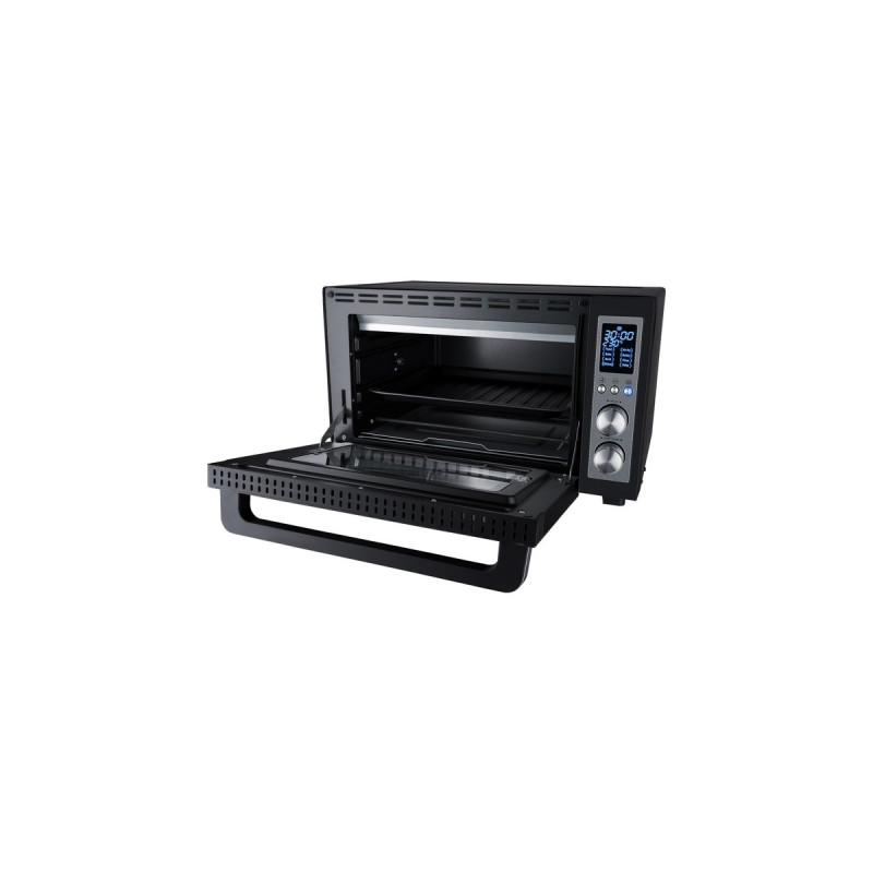 Steba Digitaler Grillbackofen KB E300, Mini-Backofen(schwarz/silber)