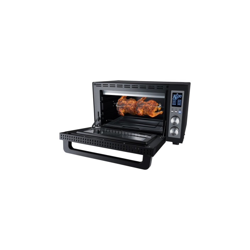 Steba Digitaler Grillbackofen KB E300, Mini-Backofen(schwarz/silber)