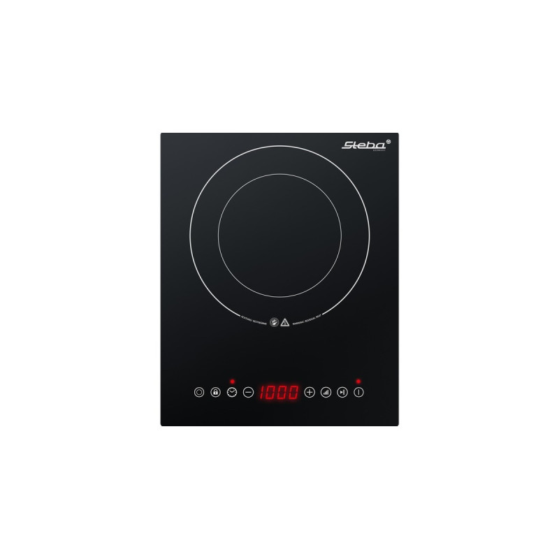 Steba Glaskeramik-Kochfeld HK 30, Kochplatte(schwarz/silber)