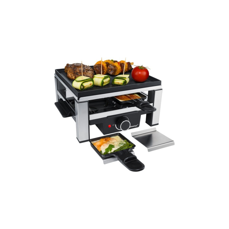 Steba Guss-Raclette RC 104(schwarz/edelstahl)