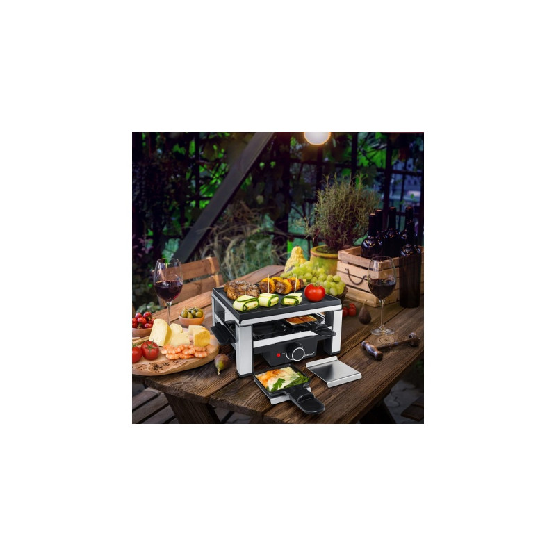 Steba Guss-Raclette RC 104(schwarz/edelstahl)