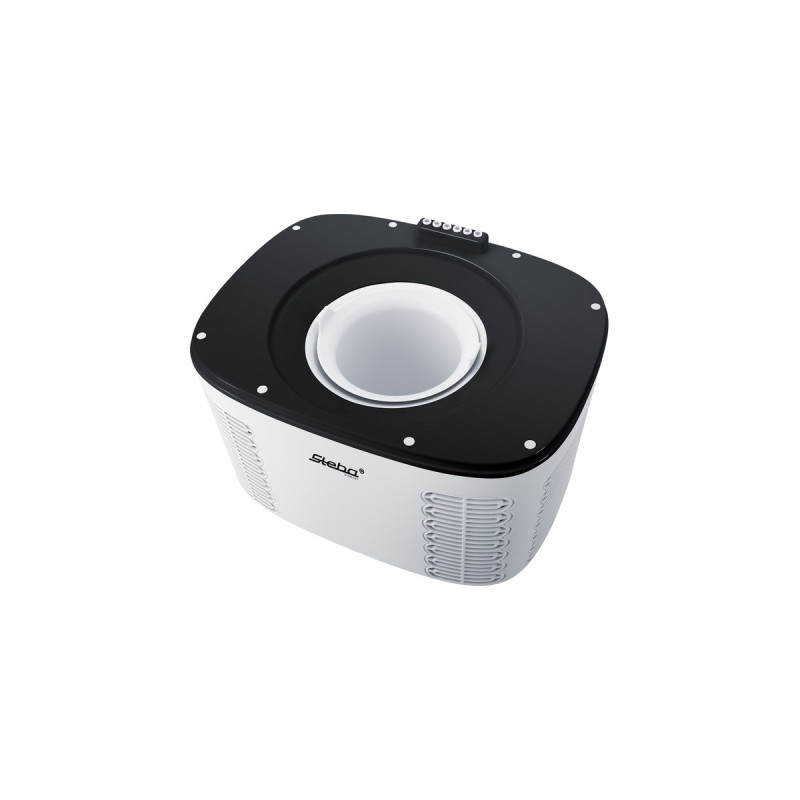 Steba IC 110, Eismaschine(weiß/schwarz, Inkl. Wärmefunktion für Joghurt)